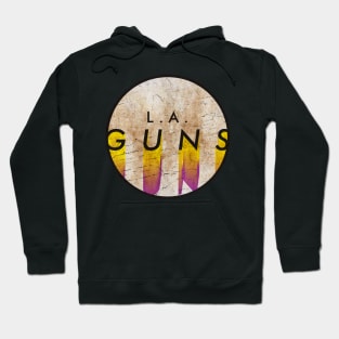 L.A. Guns - VINTAGE YELLOW CIRCLE Hoodie